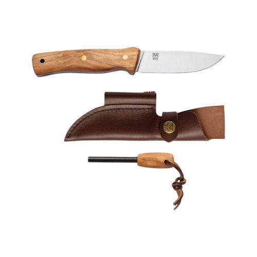 Øyo Femunden kniv & ildstål med skede - Billede 2